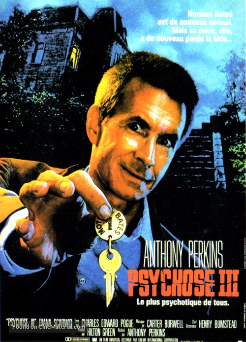 Psycho III - French Movie Poster