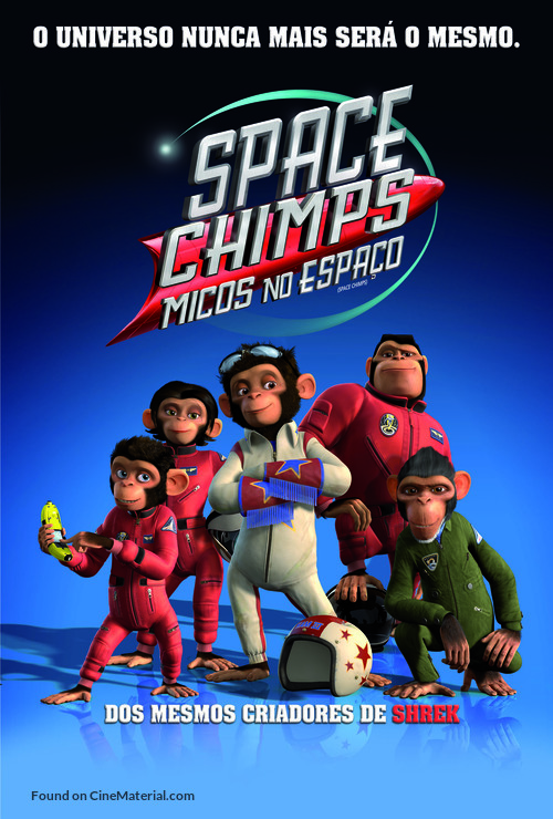 Space Chimps - Brazilian Movie Poster