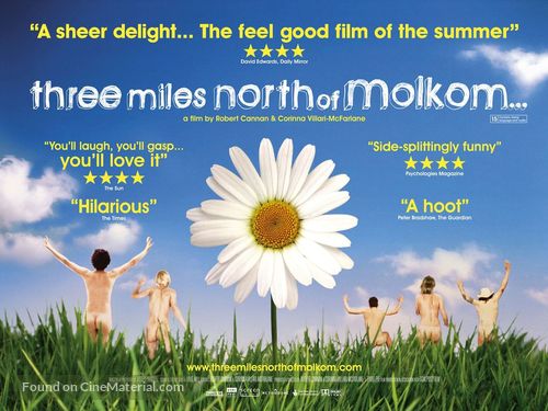 Three Miles North of Molkom - British Movie Poster