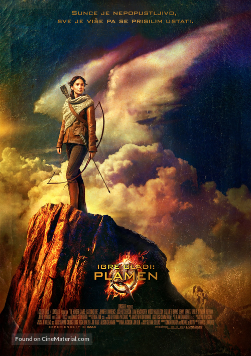 The Hunger Games: Catching Fire - Croatian Movie Poster