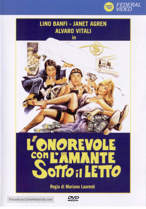 L&#039;onorevole con l&#039;amante sotto il letto - Italian Movie Cover