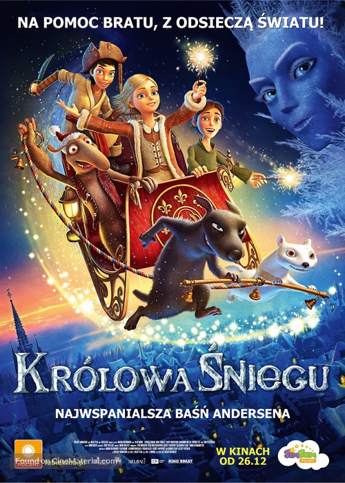 Snezhnaya koroleva - Polish Movie Poster