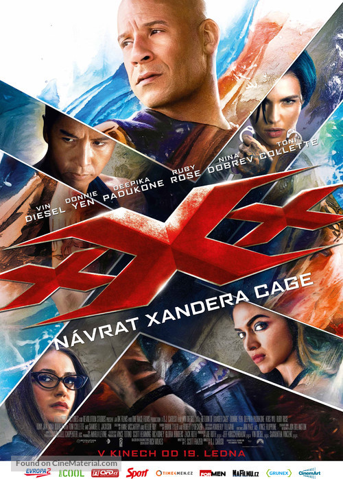 xXx: Return of Xander Cage - Czech Movie Poster