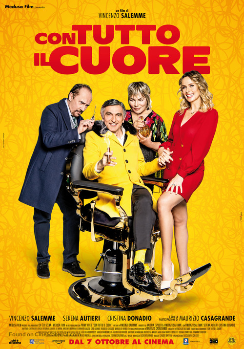 Con tutto il cuore - Italian Movie Poster