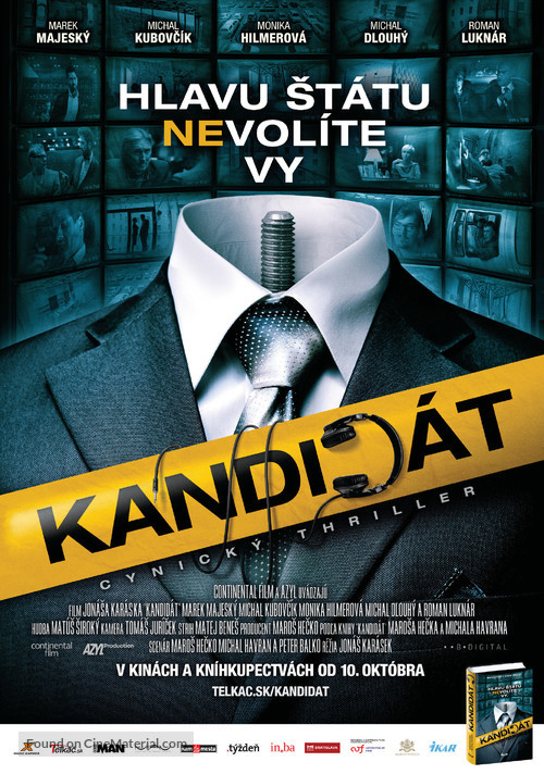 Kandid&aacute;t - Slovak Movie Poster