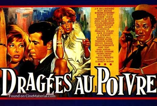 Drag&eacute;es au poivre - French Movie Poster