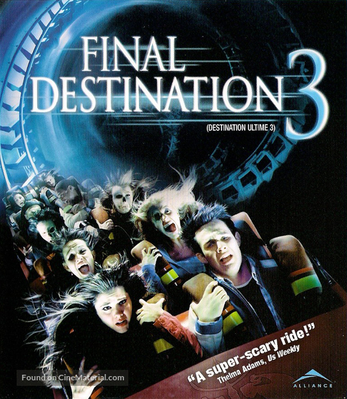 Final Destination 3 - Canadian Blu-Ray movie cover