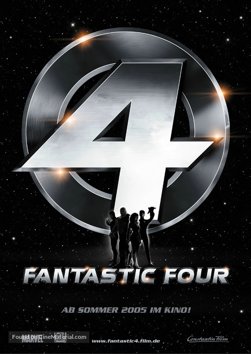 Fantastic Four - German Movie Poster