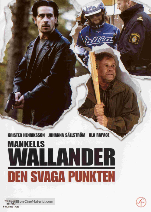 &quot;Wallander&quot; Den svaga punkten - Swedish poster