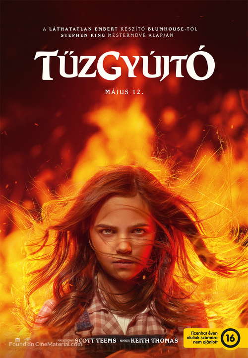 Firestarter - Hungarian Movie Poster