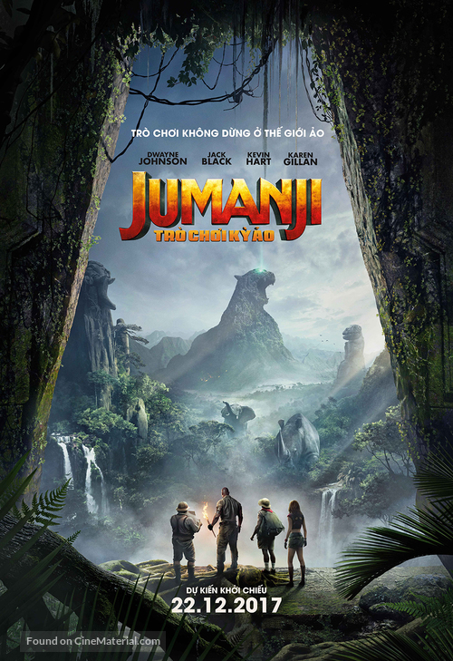 Jumanji: Welcome to the Jungle - Vietnamese Movie Poster