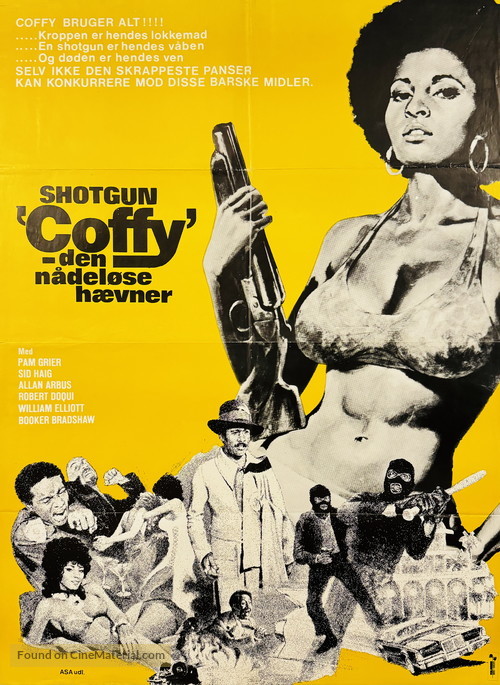 Coffy - Danish Movie Poster