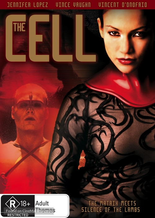 The Cell - Australian DVD movie cover