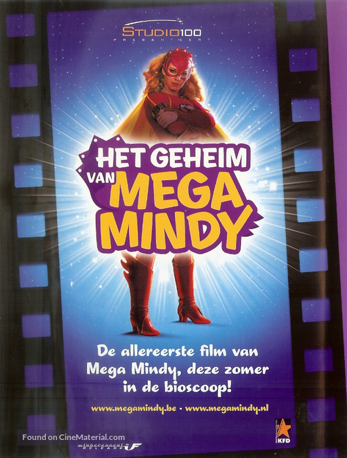 Het geheim van Mega Mindy - Dutch Movie Poster