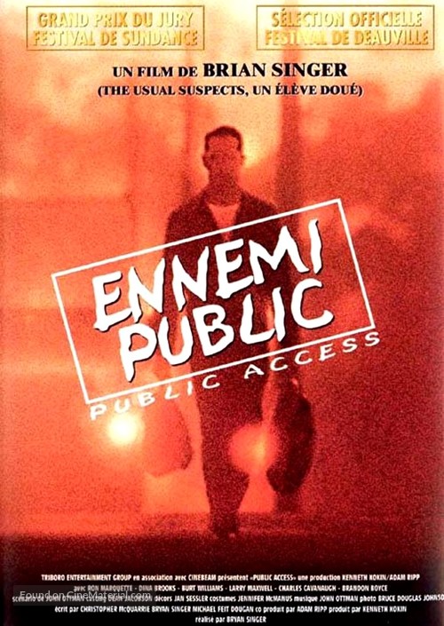 Public Access - French Movie Poster