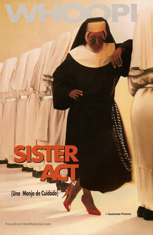 Sister Act - Spanish DVD movie cover