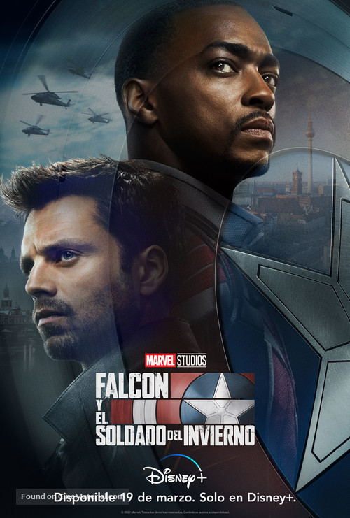 &quot;The Falcon and the Winter Soldier&quot; - Mexican Movie Poster