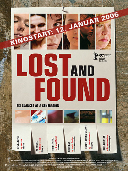 Lost and Found - German poster