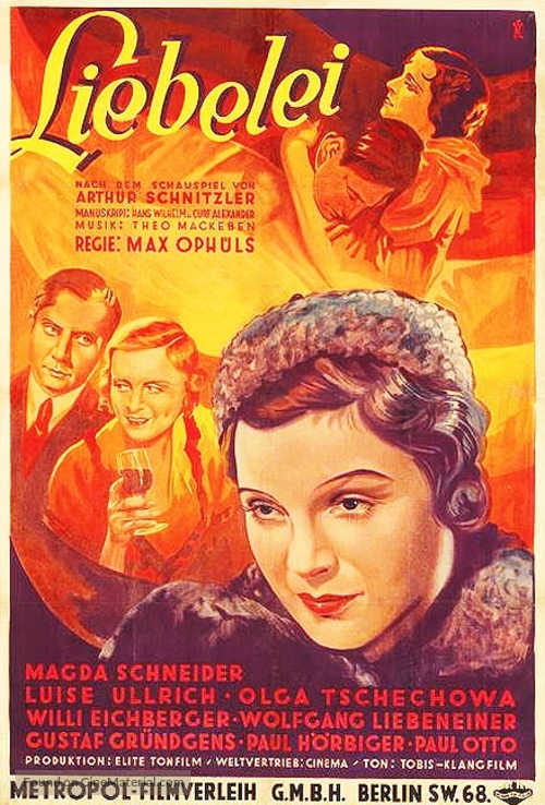 Liebelei - German Movie Poster