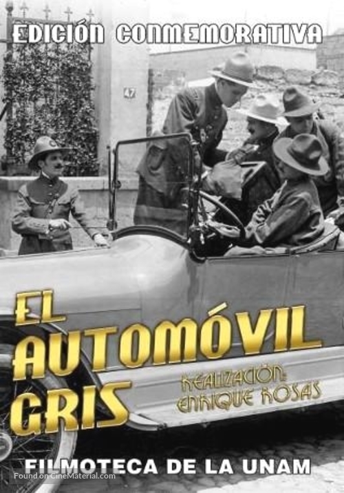 El autom&oacute;vil gris - Mexican poster