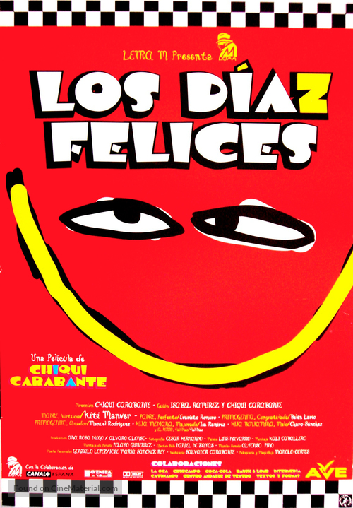 Los D&iacute;az felices - Spanish Movie Poster