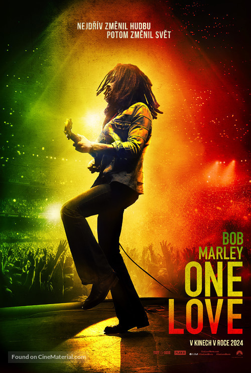 Bob Marley: One Love - Czech Movie Poster