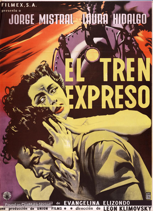 El tren expreso - Mexican Movie Poster
