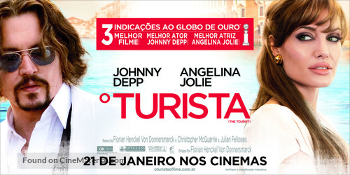 The Tourist - Brazilian Movie Poster