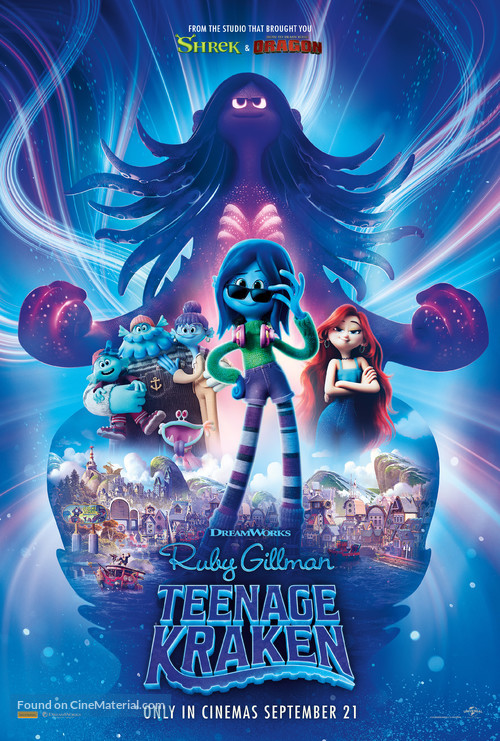 Ruby Gillman, Teenage Kraken - New Zealand Movie Poster