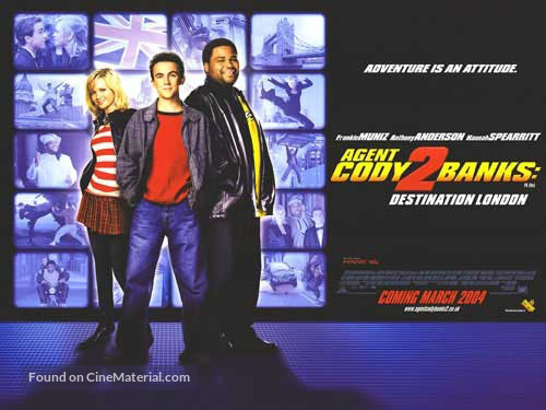 Agent Cody Banks 2 - British Movie Poster