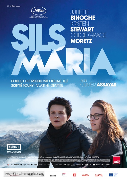 Clouds of Sils Maria - Czech Movie Poster