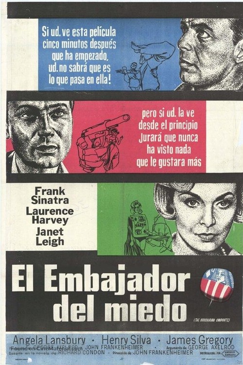 The Manchurian Candidate - Argentinian Movie Poster