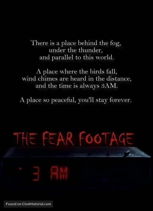 The Fear Footage: 3AM - Movie Poster