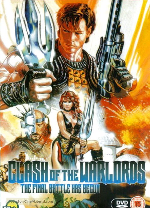 Mad Warrior - British DVD movie cover