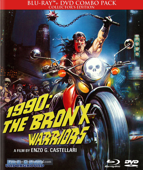1990: I guerrieri del Bronx - Blu-Ray movie cover