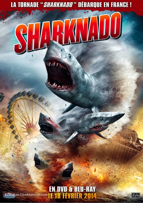 Sharknado - French Movie Poster