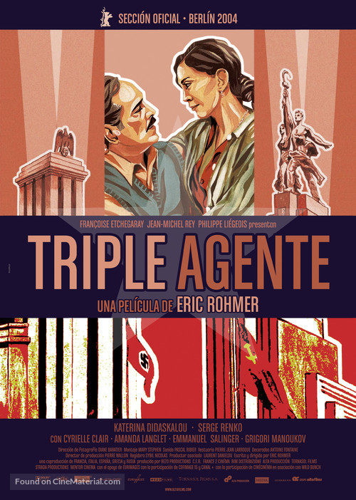 Triple agent - Spanish Movie Poster