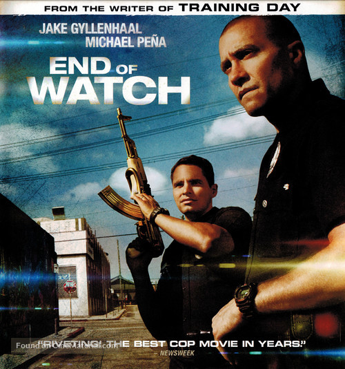 End of Watch - Blu-Ray movie cover