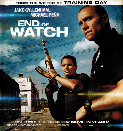 End of Watch - Blu-Ray movie cover