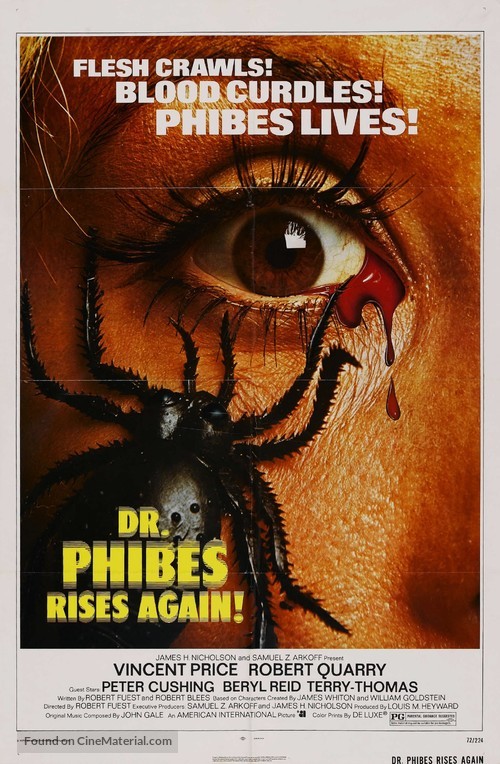 Dr. Phibes Rises Again - Movie Poster