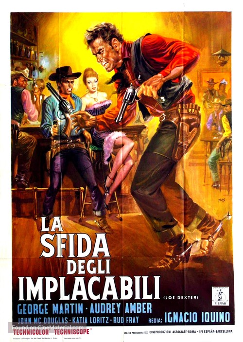 Oeste Nevada Joe - Italian Movie Poster