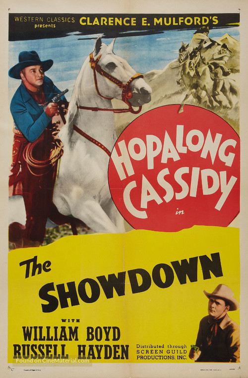 The Showdown - Re-release movie poster