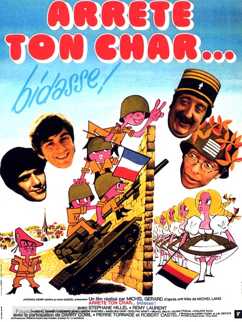 Arr&ecirc;te ton char... bidasse! - French Movie Poster