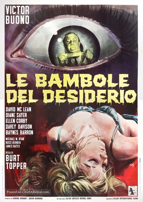 The Strangler - Italian Movie Poster