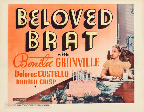 The Beloved Brat - Movie Poster