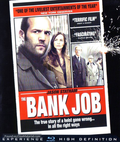 The Bank Job - Swedish Movie Cover