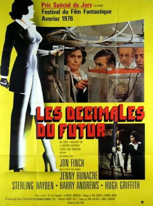 The Final Programme - French Movie Poster