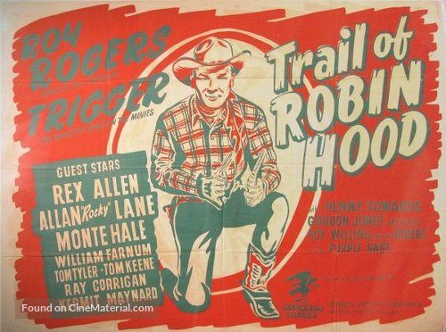 Trail of Robin Hood - British Movie Poster