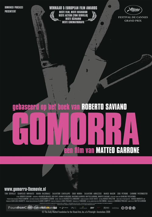 Gomorra - Dutch Movie Poster