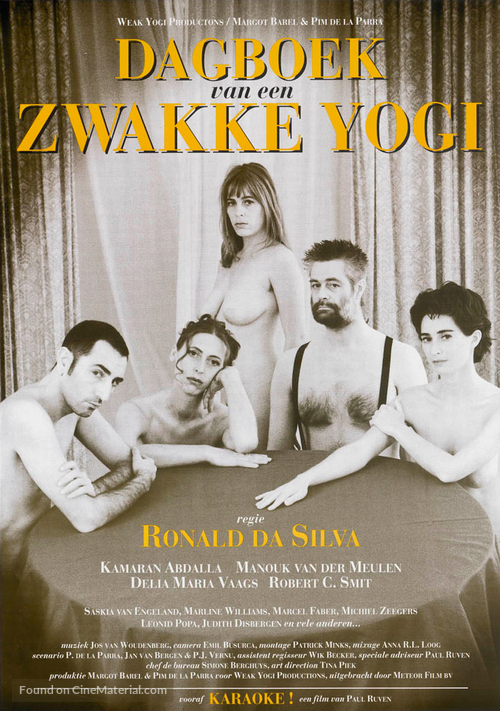 Dagboek van een zwakke yogi - Dutch Movie Poster